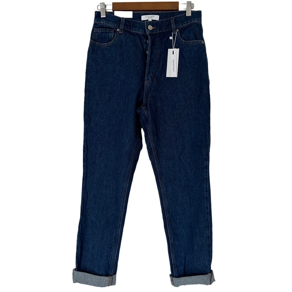 Dynamite Rosie Ultra High WaistButton Fly Slim‎ Leg Jeans Size 28